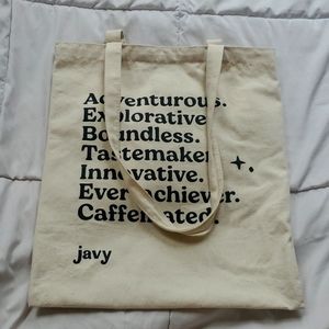 Javy Coffee Tote Bag